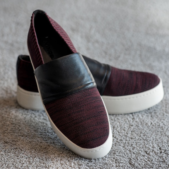 Vince Shoes - Vince NWOT knit and leather slip on sneaker